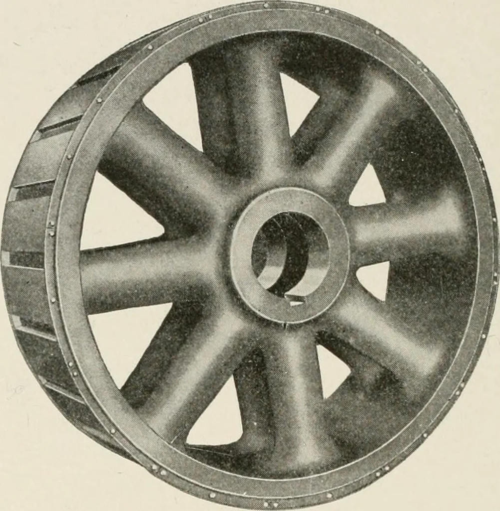 An illustration from Cyclopedia of applied electricity : a general reference work on direct-current generators and motors, storage batteries, electrochemistry, welding, electric wiring, meters, electric lighting, electric railways, power stations, switchboards, power transmission, alternating-current machinery, telegraphy, etc., 1916, leaf 400