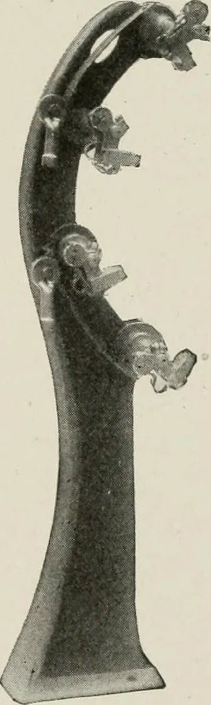 An illustration from Cyclopedia of applied electricity : a general reference work on direct-current generators and motors, storage batteries, electrochemistry, welding, electric wiring, meters, electric lighting, electric railways, power stations, switchboards, power transmission, alternating-current machinery, telegraphy, etc., 1916, leaf 411