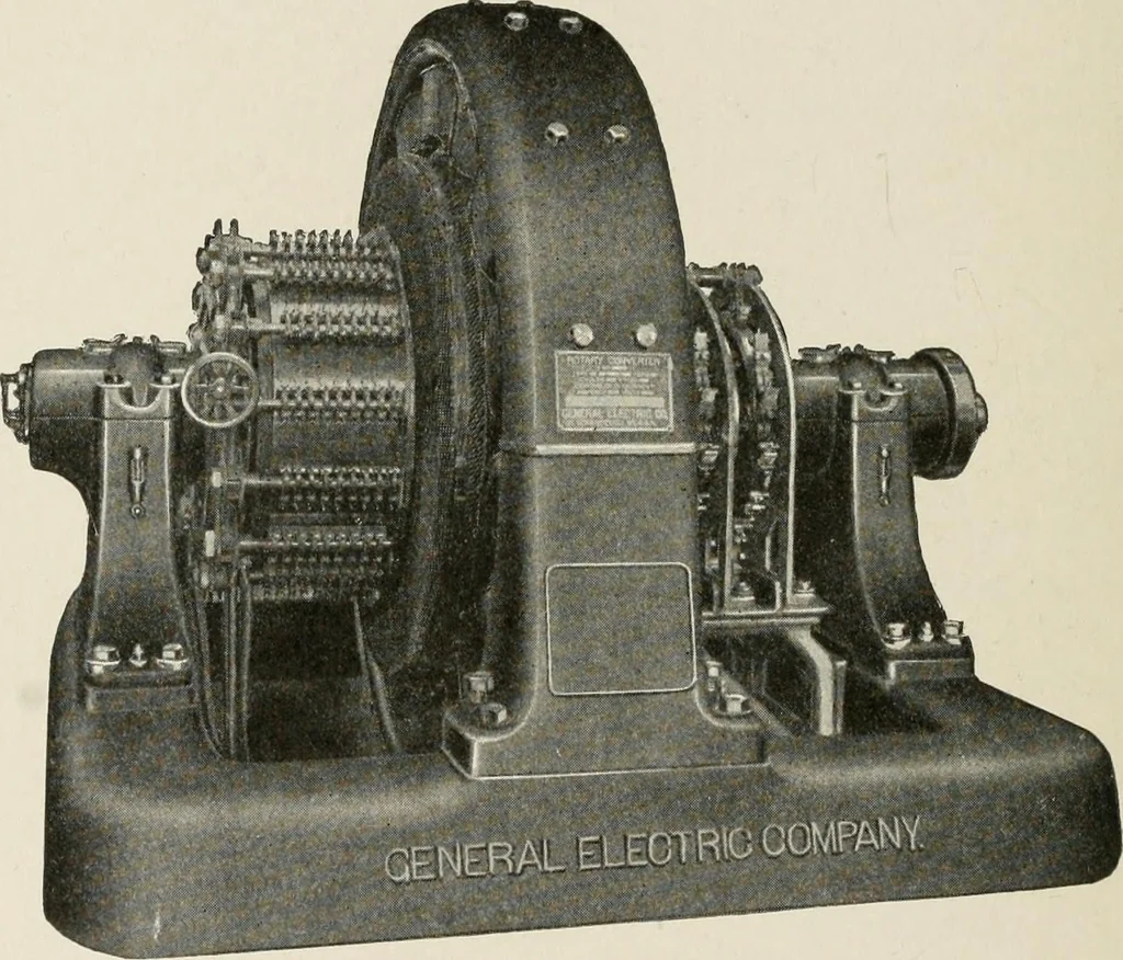An illustration from Cyclopedia of applied electricity : a general reference work on direct-current generators and motors, storage batteries, electrochemistry, welding, electric wiring, meters, electric lighting, electric railways, power stations, switchboards, power transmission, alternating-current machinery, telegraphy, etc., 1916, leaf 454