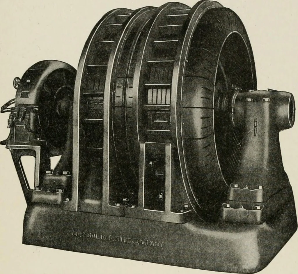 An illustration from Cyclopedia of applied electricity : a general reference work on direct-current generators and motors, storage batteries, electrochemistry, welding, electric wiring, meters, electric lighting, electric railways, power stations, switchboards, power transmission, alternating-current machinery, telegraphy, etc., 1916, leaf 461