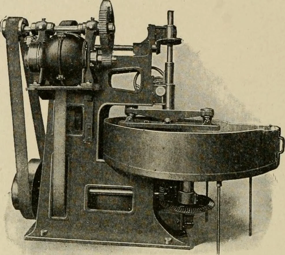 An illustration from Cyclopedia of applied electricity : a general reference work on direct-current generators and motors, storage batteries, electrochemistry, welding, electric wiring, meters, electric lighting, electric railways, power stations, switchboards, power transmission, alternating-current machinery, telegraphy, etc., 1916, leaf 105