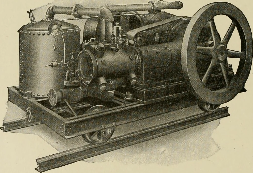 An illustration from Cyclopedia of applied electricity : a general reference work on direct-current generators and motors, storage batteries, electrochemistry, welding, electric wiring, meters, electric lighting, electric railways, power stations, switchboards, power transmission, alternating-current machinery, telegraphy, etc., 1916, leaf 127
