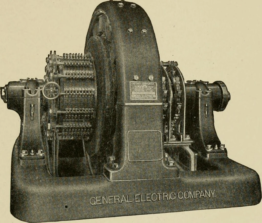 An illustration from Cyclopedia of applied electricity : a general reference work on direct-current generators and motors, storage batteries, electrochemistry, welding, electric wiring, meters, electric lighting, electric railways, power stations, switchboards, power transmission, alternating-current machinery, telegraphy, etc., 1916, leaf 168