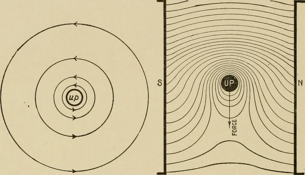 An illustration from Cyclopedia of applied electricity : a general reference work on direct-current generators and motors, storage batteries, electrochemistry, welding, electric wiring, meters, electric lighting, electric railways, power stations, switchboards, power transmission, alternating-current machinery, telegraphy, etc., 1916, leaf 21