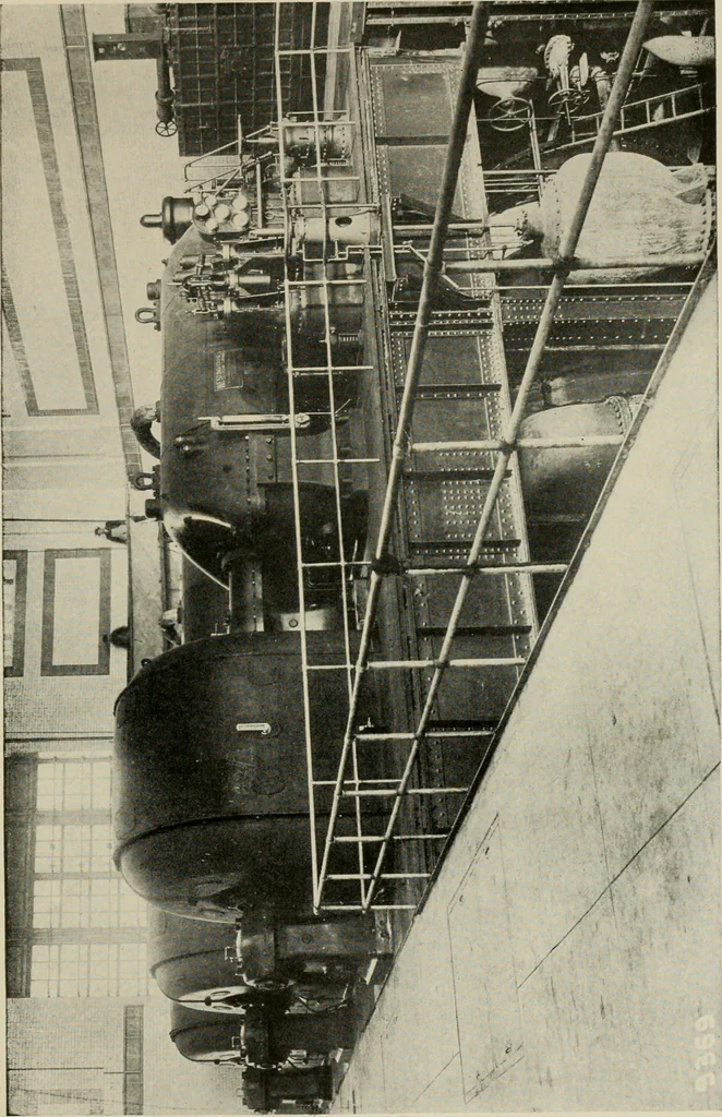 An illustration from Cyclopedia of applied electricity : a general reference work on direct-current generators and motors, storage batteries, electrochemistry, welding, electric wiring, meters, electric lighting, electric railways, power stations, switchboards, power transmission, alternating-current machinery, telegraphy, etc., 1916, leaf 228