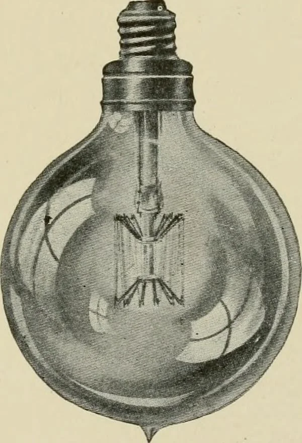 An illustration from Cyclopedia of applied electricity : a general reference work on direct-current generators and motors, storage batteries, electrochemistry, welding, electric wiring, meters, electric lighting, electric railways, power stations, switchboards, power transmission, alternating-current machinery, telegraphy, etc., 1916, leaf 306