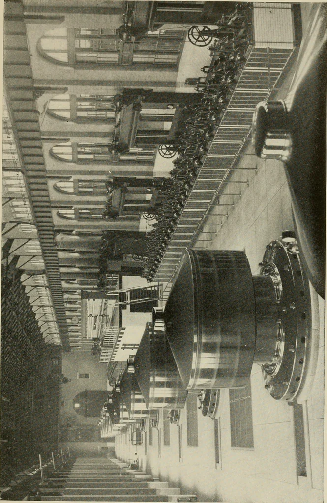 An illustration from Cyclopedia of applied electricity : a general reference work on direct-current generators and motors, storage batteries, electrochemistry, welding, electric wiring, meters, electric lighting, electric railways, power stations, switchboards, power transmission, alternating-current machinery, telegraphy, etc., 1916, leaf 316