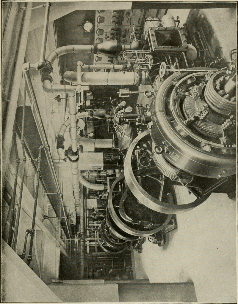 An illustration from Cyclopedia of applied electricity : a general reference work on direct-current generators and motors, storage batteries, electrochemistry, welding, electric wiring, meters, electric lighting, electric railways, power stations, switchboards, power transmission, alternating-current machinery, telegraphy, etc., 1916, leaf 368
