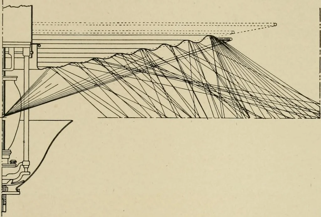 An illustration from Cyclopedia of applied electricity : a general reference work on direct-current generators and motors, storage batteries, electrochemistry, welding, electric wiring, meters, electric lighting, electric railways, power stations, switchboards, power transmission, alternating-current machinery, telegraphy, etc., 1916, leaf 414