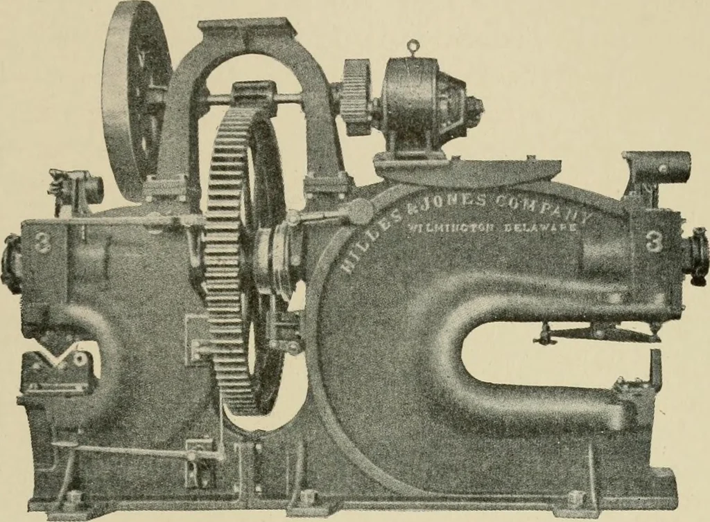 An illustration from Cyclopedia of applied electricity : a general reference work on direct-current generators and motors, storage batteries, electrochemistry, welding, electric wiring, meters, electric lighting, electric railways, power stations, switchboards, power transmission, alternating-current machinery, telegraphy, etc., 1916, leaf 86