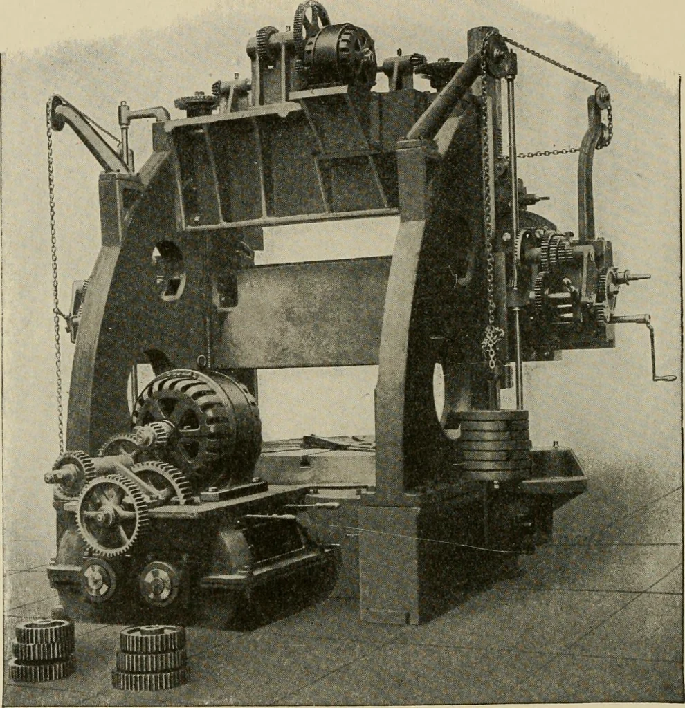 An illustration from Cyclopedia of applied electricity : a general reference work on direct-current generators and motors, storage batteries, electrochemistry, welding, electric wiring, meters, electric lighting, electric railways, power stations, switchboards, power transmission, alternating-current machinery, telegraphy, etc., 1916, leaf 87