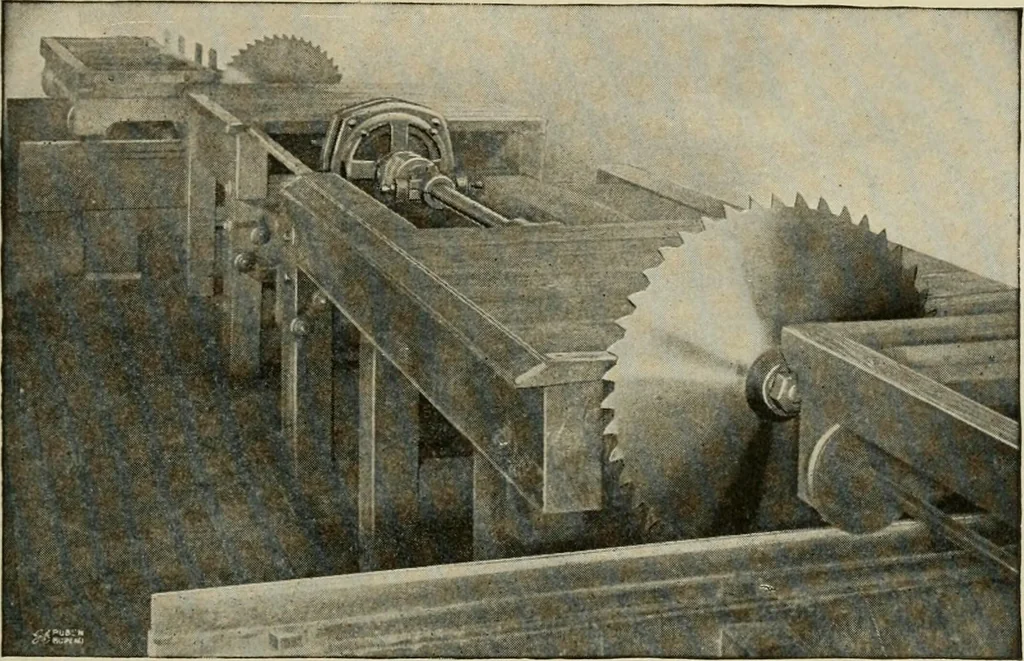 An illustration from Cyclopedia of applied electricity : a general reference work on direct-current generators and motors, storage batteries, electrochemistry, welding, electric wiring, meters, electric lighting, electric railways, power stations, switchboards, power transmission, alternating-current machinery, telegraphy, etc., 1916, leaf 96