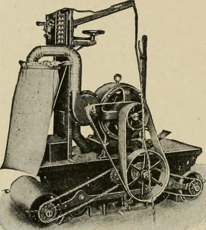 An illustration from Cyclopedia of applied electricity : a general reference work on direct-current generators and motors, storage batteries, electrochemistry, welding, electric wiring, meters, electric lighting, electric railways, power stations, switchboards, power transmission, alternating-current machinery, telegraphy, etc., 1916, leaf 99