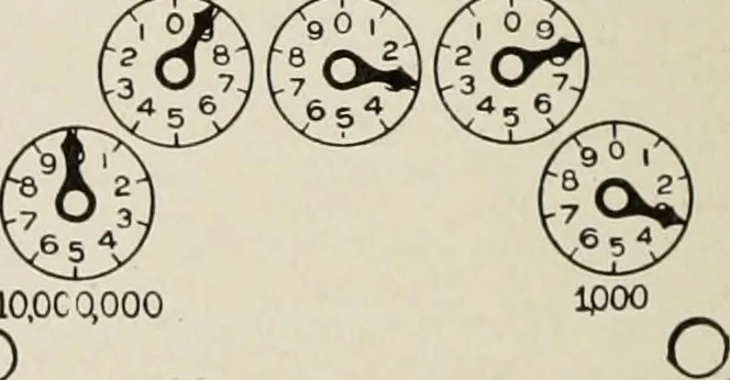 An illustration from Cyclopedia of applied electricity : a general reference work on direct-current generators and motors, storage batteries, electrochemistry, welding, electric wiring, meters, electric lighting, electric railways, power stations, switchboards, power transmission, alternating-current machinery, telegraphy, etc., 1916, leaf 119