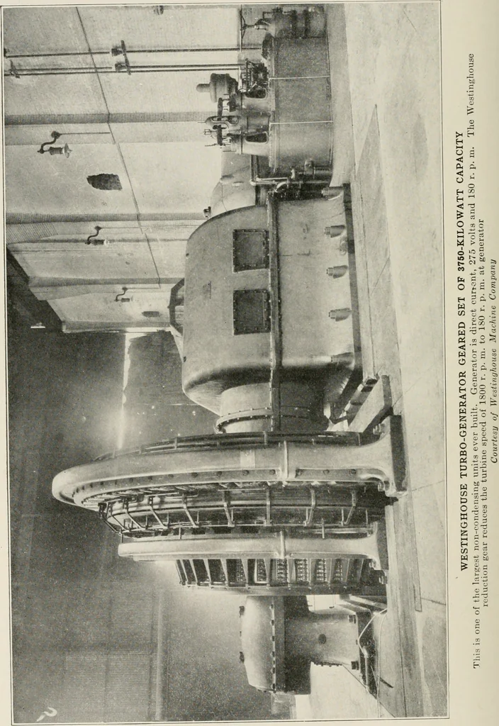 An illustration from Cyclopedia of applied electricity : a general reference work on direct-current generators and motors, storage batteries, electrochemistry, welding, electric wiring, meters, electric lighting, electric railways, power stations, switchboards, power transmission, alternating-current machinery, telegraphy, etc., 1916, leaf 159