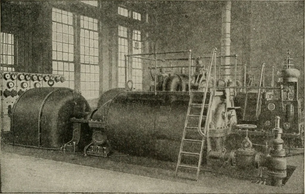 An illustration from Cyclopedia of applied electricity : a general reference work on direct-current generators and motors, storage batteries, electrochemistry, welding, electric wiring, meters, electric lighting, electric railways, power stations, switchboards, power transmission, alternating-current machinery, telegraphy, etc., 1916, leaf 208