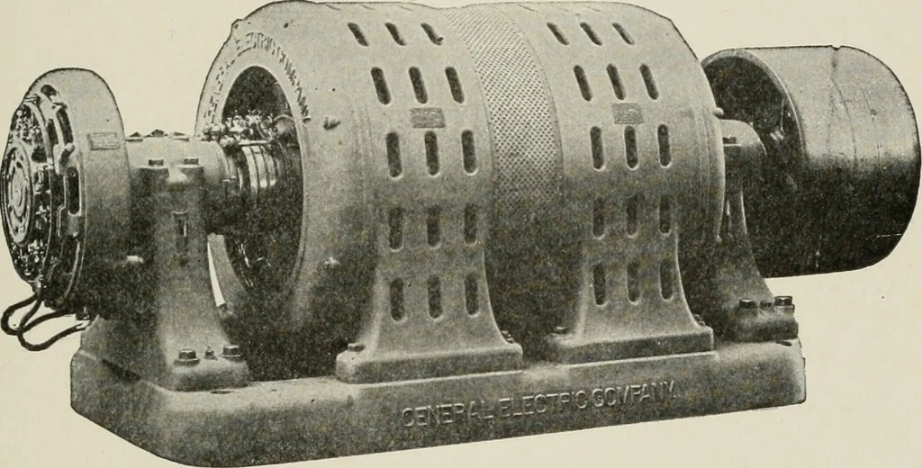 An illustration from Cyclopedia of applied electricity : a general reference work on direct-current generators and motors, storage batteries, electrochemistry, welding, electric wiring, meters, electric lighting, electric railways, power stations, switchboards, power transmission, alternating-current machinery, telegraphy, etc., 1916, leaf 428