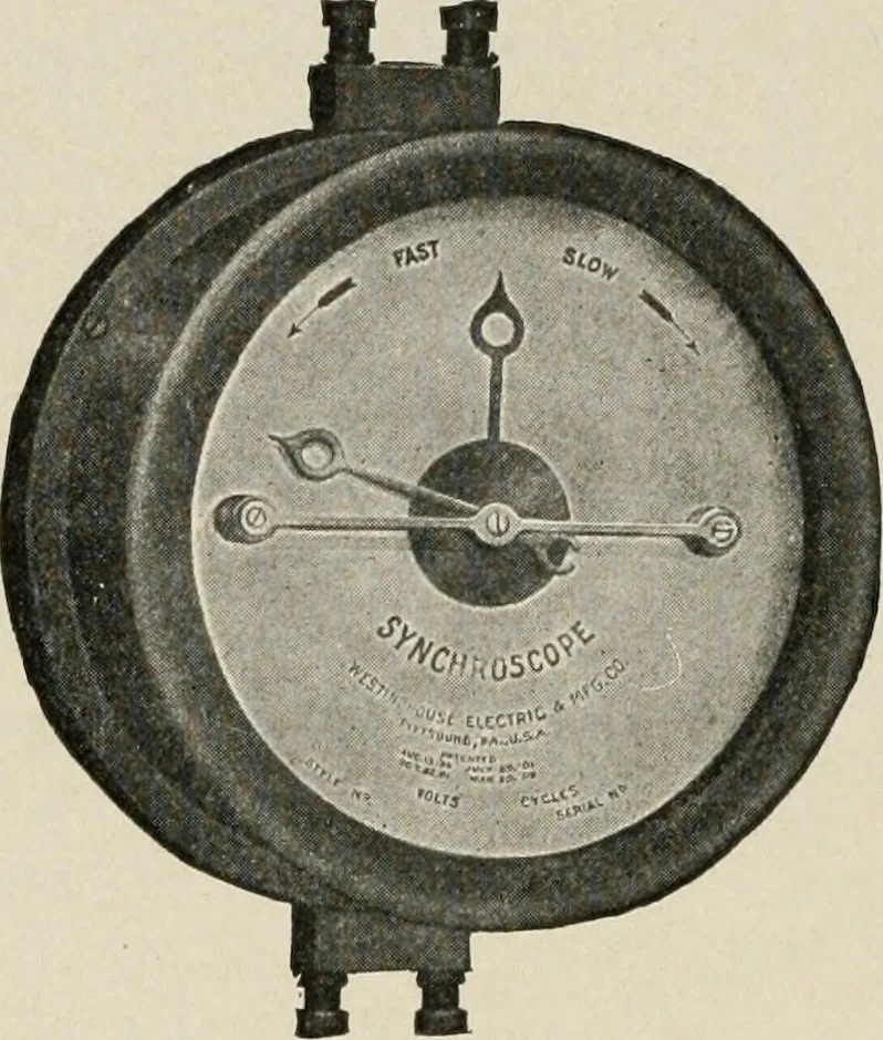 An illustration from Cyclopedia of applied electricity : a general reference work on direct-current generators and motors, storage batteries, electrochemistry, welding, electric wiring, meters, electric lighting, electric railways, power stations, switchboards, power transmission, alternating-current machinery, telegraphy, etc., 1916, leaf 501