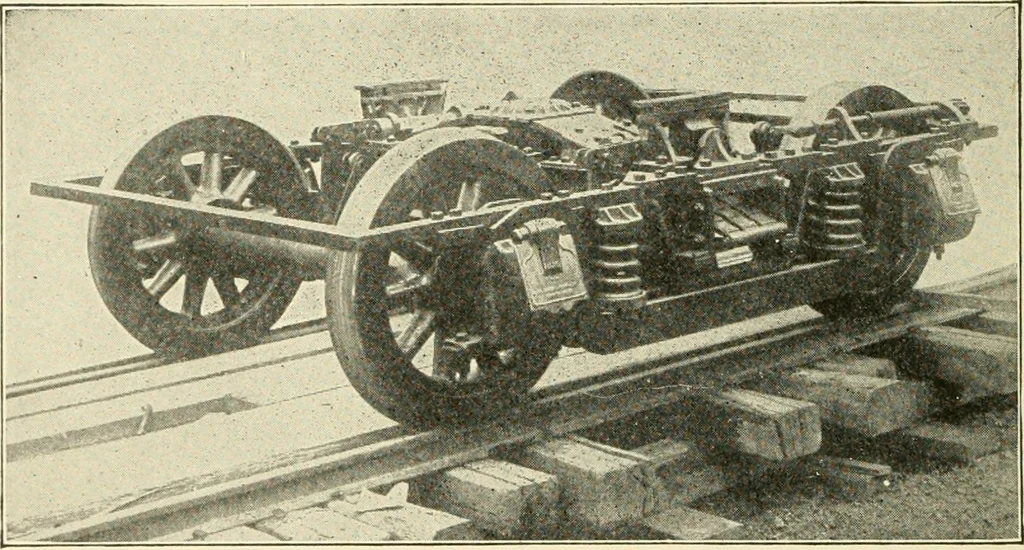 An illustration from Cyclopedia of applied electricity : a general reference work on direct-current generators and motors, storage batteries, electrochemistry, welding, electric wiring, meters, electric lighting, electric railways, power stations, switchboards, power transmission, alternating-current machinery, telegraphy, etc., 1916, leaf 133