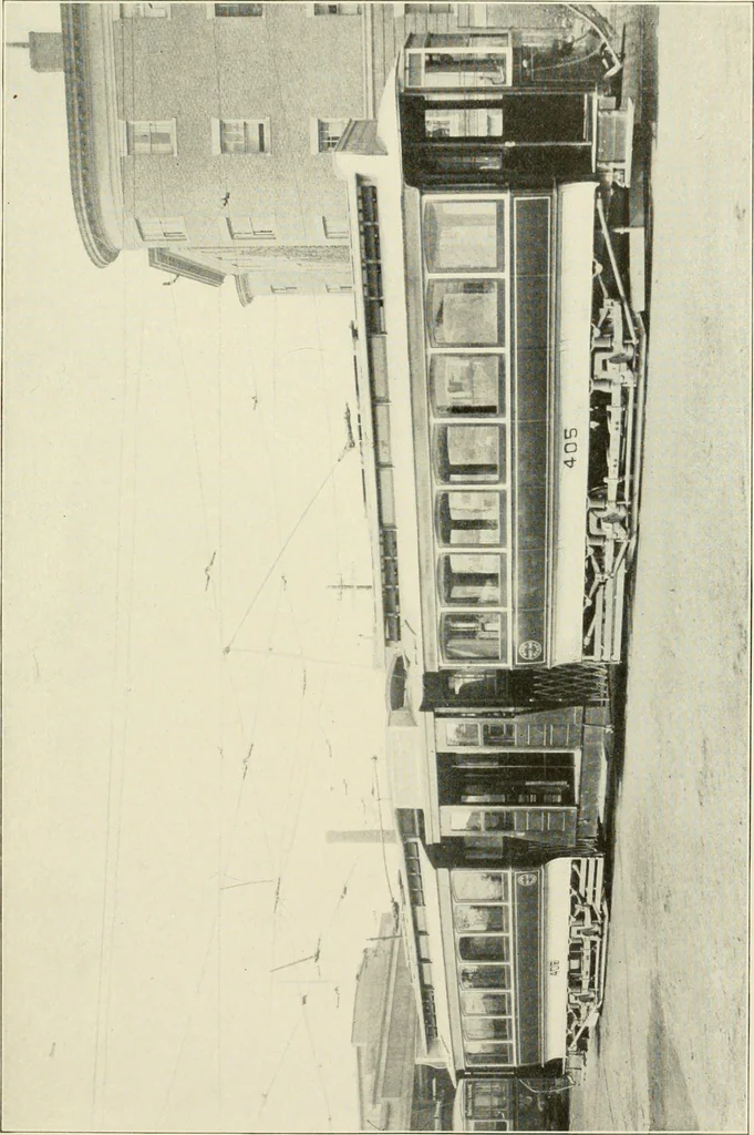 An illustration from Cyclopedia of applied electricity : a general reference work on direct-current generators and motors, storage batteries, electrochemistry, welding, electric wiring, meters, electric lighting, electric railways, power stations, switchboards, power transmission, alternating-current machinery, telegraphy, etc., 1916, leaf 180