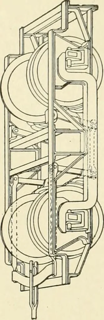 An illustration from Cyclopedia of applied electricity : a general reference work on direct-current generators and motors, storage batteries, electrochemistry, welding, electric wiring, meters, electric lighting, electric railways, power stations, switchboards, power transmission, alternating-current machinery, telegraphy, etc., 1916, leaf 210