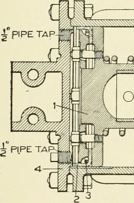 An illustration from Cyclopedia of applied electricity : a general reference work on direct-current generators and motors, storage batteries, electrochemistry, welding, electric wiring, meters, electric lighting, electric railways, power stations, switchboards, power transmission, alternating-current machinery, telegraphy, etc., 1916, leaf 224