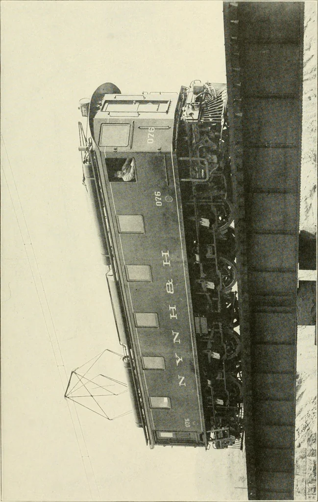 An illustration from Cyclopedia of applied electricity : a general reference work on direct-current generators and motors, storage batteries, electrochemistry, welding, electric wiring, meters, electric lighting, electric railways, power stations, switchboards, power transmission, alternating-current machinery, telegraphy, etc., 1916, leaf 252