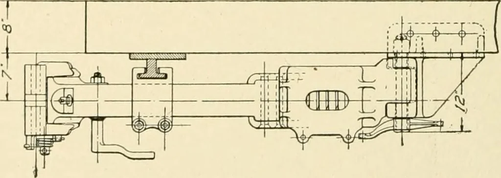 An illustration from Cyclopedia of applied electricity : a general reference work on direct-current generators and motors, storage batteries, electrochemistry, welding, electric wiring, meters, electric lighting, electric railways, power stations, switchboards, power transmission, alternating-current machinery, telegraphy, etc., 1916, leaf 257