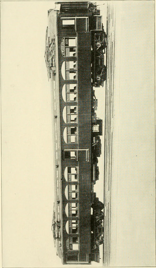 An illustration from Cyclopedia of applied electricity : a general reference work on direct-current generators and motors, storage batteries, electrochemistry, welding, electric wiring, meters, electric lighting, electric railways, power stations, switchboards, power transmission, alternating-current machinery, telegraphy, etc., 1916, leaf 271
