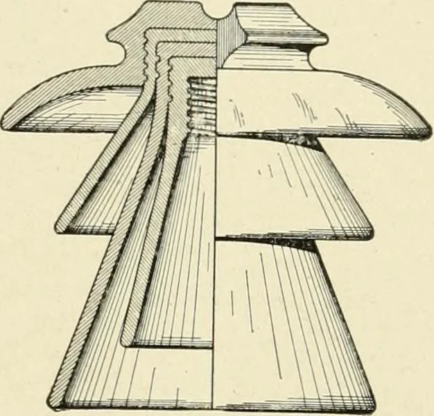 An illustration from Cyclopedia of applied electricity : a general reference work on direct-current generators and motors, storage batteries, electrochemistry, welding, electric wiring, meters, electric lighting, electric railways, power stations, switchboards, power transmission, alternating-current machinery, telegraphy, etc., 1916, leaf 338
