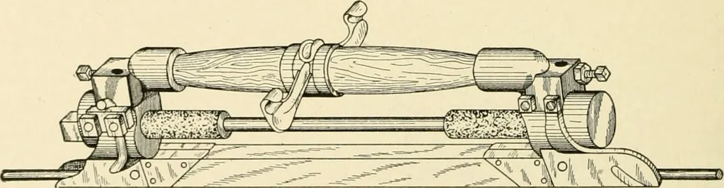 An illustration from Cyclopedia of applied electricity : a general reference work on direct-current generators and motors, storage batteries, electrochemistry, welding, electric wiring, meters, electric lighting, electric railways, power stations, switchboards, power transmission, alternating-current machinery, telegraphy, etc., 1916, leaf 345