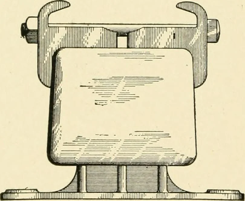 An illustration from Cyclopedia of applied electricity : a general reference work on direct-current generators and motors, storage batteries, electrochemistry, welding, electric wiring, meters, electric lighting, electric railways, power stations, switchboards, power transmission, alternating-current machinery, telegraphy, etc., 1916, leaf 353