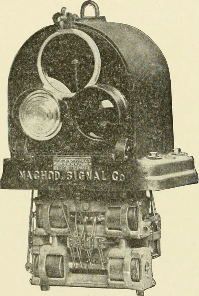 An illustration from Cyclopedia of applied electricity : a general reference work on direct-current generators and motors, storage batteries, electrochemistry, welding, electric wiring, meters, electric lighting, electric railways, power stations, switchboards, power transmission, alternating-current machinery, telegraphy, etc., 1916, leaf 372