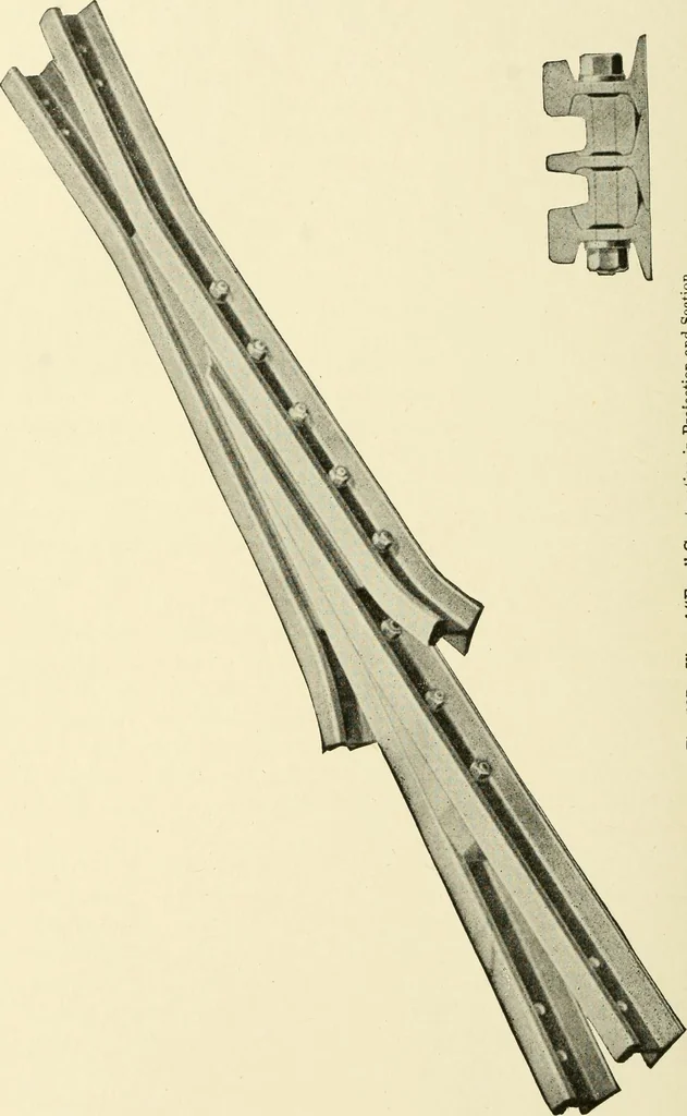 An illustration from Cyclopedia of applied electricity : a general reference work on direct-current generators and motors, storage batteries, electrochemistry, welding, electric wiring, meters, electric lighting, electric railways, power stations, switchboards, power transmission, alternating-current machinery, telegraphy, etc., 1916, leaf 391