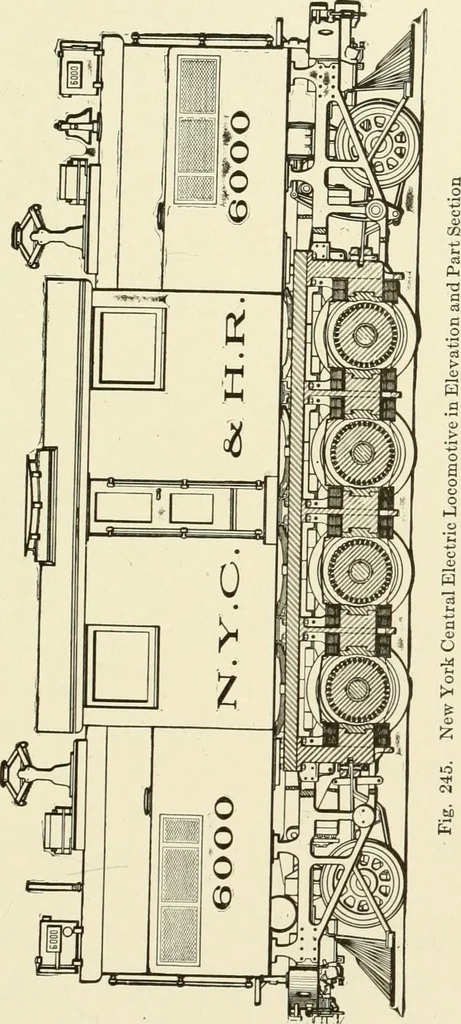 An illustration from Cyclopedia of applied electricity : a general reference work on direct-current generators and motors, storage batteries, electrochemistry, welding, electric wiring, meters, electric lighting, electric railways, power stations, switchboards, power transmission, alternating-current machinery, telegraphy, etc., 1916, leaf 400
