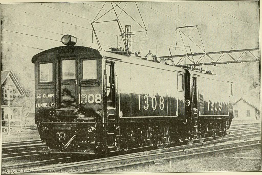 An illustration from Cyclopedia of applied electricity : a general reference work on direct-current generators and motors, storage batteries, electrochemistry, welding, electric wiring, meters, electric lighting, electric railways, power stations, switchboards, power transmission, alternating-current machinery, telegraphy, etc., 1916, leaf 418