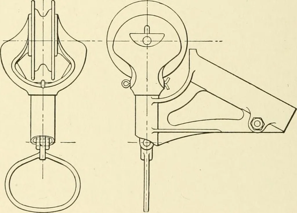 An illustration from Cyclopedia of applied electricity : a general reference work on direct-current generators and motors, storage batteries, electrochemistry, welding, electric wiring, meters, electric lighting, electric railways, power stations, switchboards, power transmission, alternating-current machinery, telegraphy, etc., 1916, leaf 439