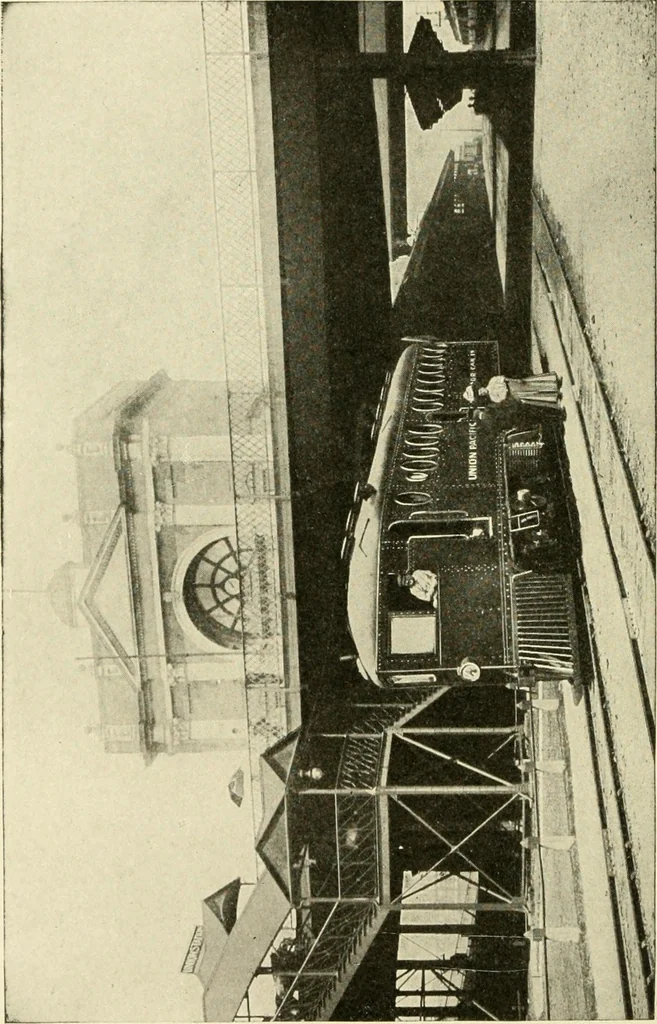 An illustration from Cyclopedia of applied electricity : a general reference work on direct-current generators and motors, storage batteries, electrochemistry, welding, electric wiring, meters, electric lighting, electric railways, power stations, switchboards, power transmission, alternating-current machinery, telegraphy, etc., 1916, leaf 457