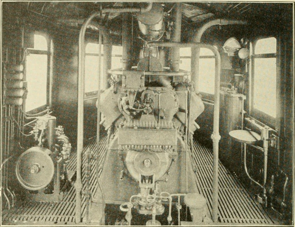 An illustration from Cyclopedia of applied electricity : a general reference work on direct-current generators and motors, storage batteries, electrochemistry, welding, electric wiring, meters, electric lighting, electric railways, power stations, switchboards, power transmission, alternating-current machinery, telegraphy, etc., 1916, leaf 461
