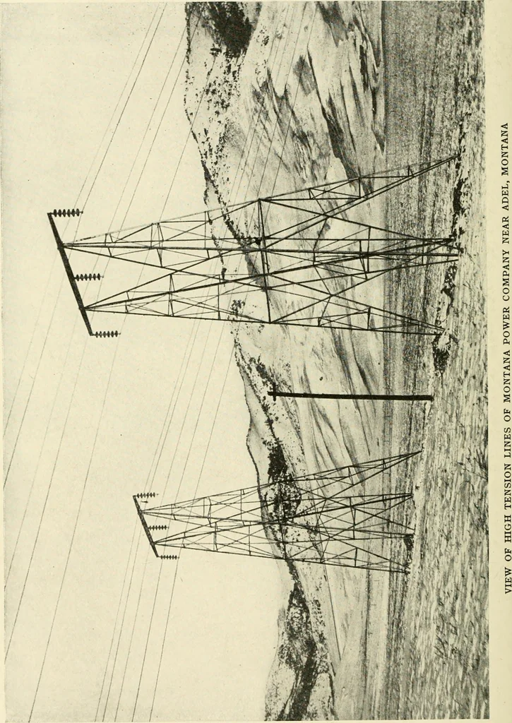 An illustration from Cyclopedia of applied electricity : a general reference work on direct-current generators and motors, storage batteries, electrochemistry, welding, electric wiring, meters, electric lighting, electric railways, power stations, switchboards, power transmission, alternating-current machinery, telegraphy, etc., 1916, leaf 91
