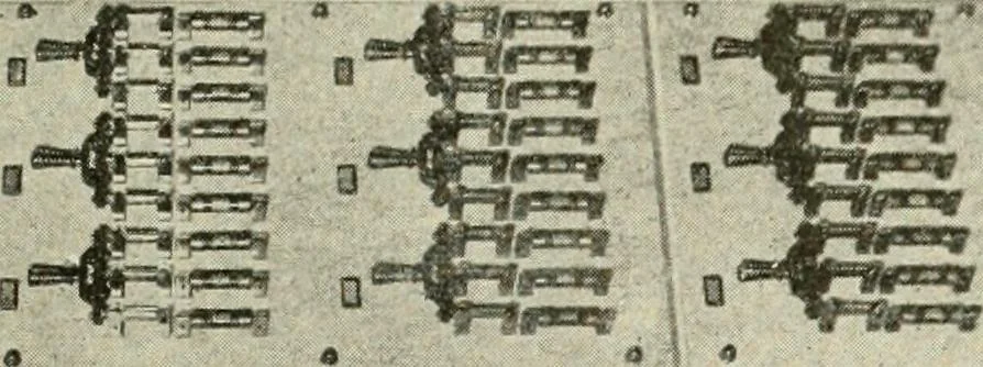 An illustration from Cyclopedia of applied electricity : a general reference work on direct-current generators and motors, storage batteries, electrochemistry, welding, electric wiring, meters, electric lighting, electric railways, power stations, switchboards, power transmission, alternating-current machinery, telegraphy, etc., 1916, leaf 140