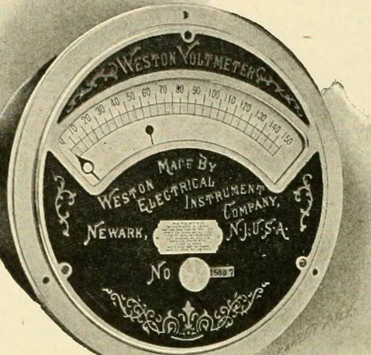 An illustration from Cyclopedia of applied electricity : a general reference work on direct-current generators and motors, storage batteries, electrochemistry, welding, electric wiring, meters, electric lighting, electric railways, power stations, switchboards, power transmission, alternating-current machinery, telegraphy, etc., 1916, leaf 197