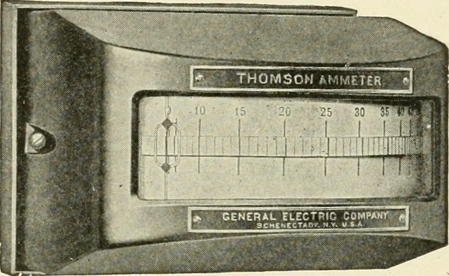 An illustration from Cyclopedia of applied electricity : a general reference work on direct-current generators and motors, storage batteries, electrochemistry, welding, electric wiring, meters, electric lighting, electric railways, power stations, switchboards, power transmission, alternating-current machinery, telegraphy, etc., 1916, leaf 200