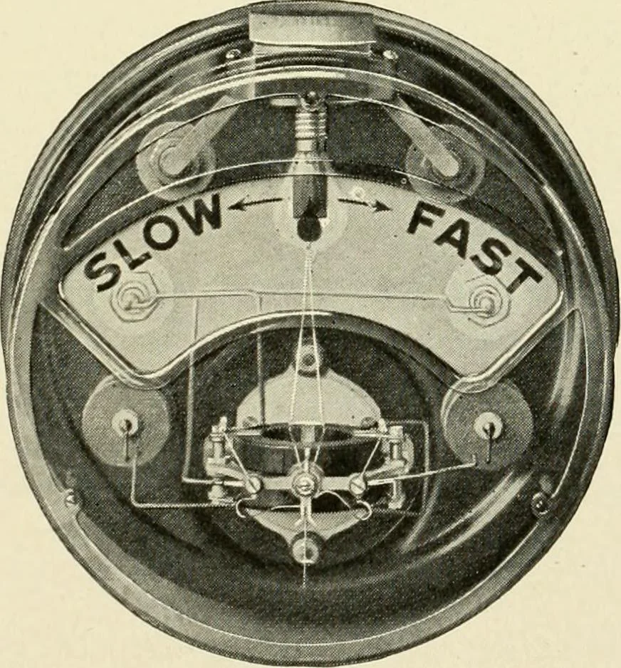 An illustration from Cyclopedia of applied electricity : a general reference work on direct-current generators and motors, storage batteries, electrochemistry, welding, electric wiring, meters, electric lighting, electric railways, power stations, switchboards, power transmission, alternating-current machinery, telegraphy, etc., 1916, leaf 204