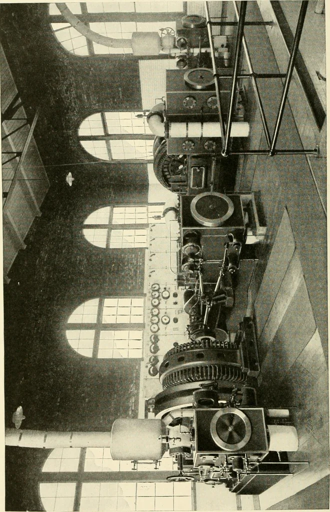 An illustration from Cyclopedia of applied electricity : a general reference work on direct-current generators and motors, storage batteries, electrochemistry, welding, electric wiring, meters, electric lighting, electric railways, power stations, switchboards, power transmission, alternating-current machinery, telegraphy, etc., 1916, leaf 247