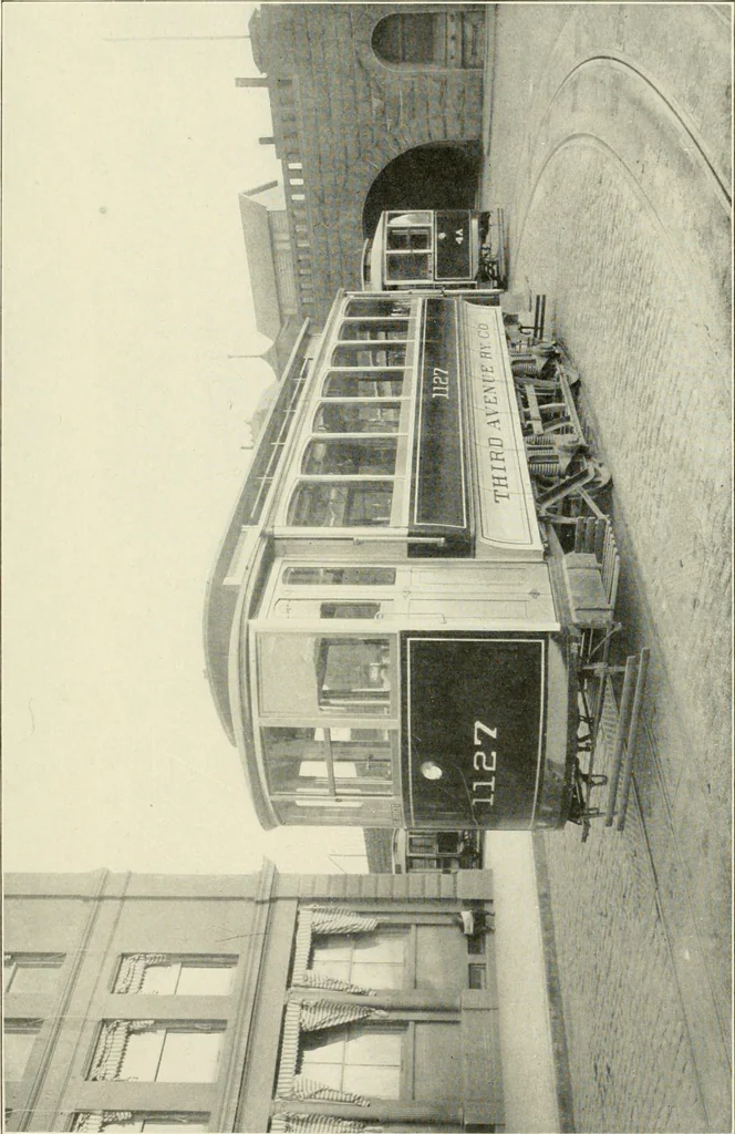 An illustration from Cyclopedia of applied electricity : a general reference work on direct-current generators and motors, storage batteries, electrochemistry, welding, electric wiring, meters, electric lighting, electric railways, power stations, switchboards, power transmission, alternating-current machinery, telegraphy, etc., 1916, leaf 264