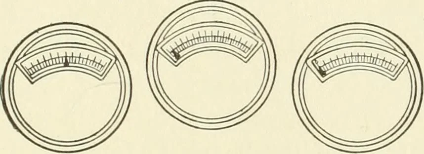 An illustration from Cyclopedia of applied electricity : a general reference work on direct-current generators and motors, storage batteries, electrochemistry, welding, electric wiring, meters, electric lighting, electric railways, power stations, switchboards, power transmission, alternating-current machinery, telegraphy, etc., 1916, leaf 296