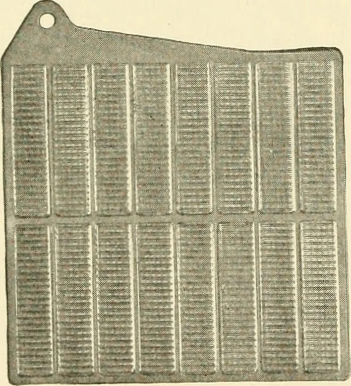 An illustration from Cyclopedia of applied electricity : a general reference work on direct-current generators and motors, storage batteries, electrochemistry, welding, electric wiring, meters, electric lighting, electric railways, power stations, switchboards, power transmission, alternating-current machinery, telegraphy, etc., 1916, leaf 307