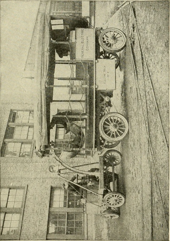 An illustration from Cyclopedia of applied electricity : a general reference work on direct-current generators and motors, storage batteries, electrochemistry, welding, electric wiring, meters, electric lighting, electric railways, power stations, switchboards, power transmission, alternating-current machinery, telegraphy, etc., 1916, leaf 338