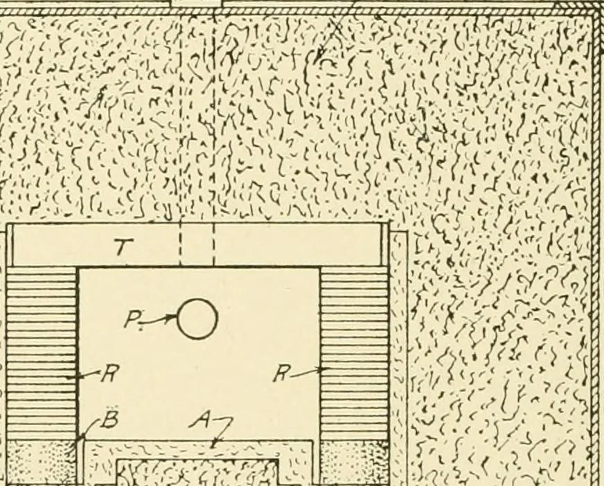 An illustration from Cyclopedia of applied electricity : a general reference work on direct-current generators and motors, storage batteries, electrochemistry, welding, electric wiring, meters, electric lighting, electric railways, power stations, switchboards, power transmission, alternating-current machinery, telegraphy, etc., 1916, leaf 405